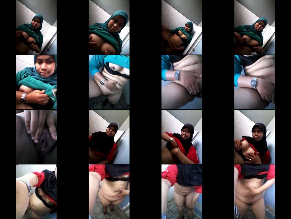 Video Dosen Jilbab Hijau Pamer Tete Di Toilet