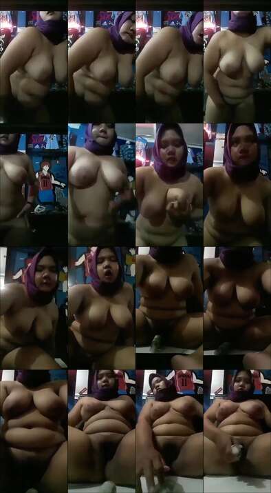 Video Jilbab Ungu Udah Sange Kepengen Ngewe